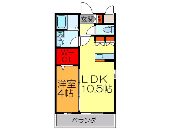 アルシオーネ花園の物件間取画像